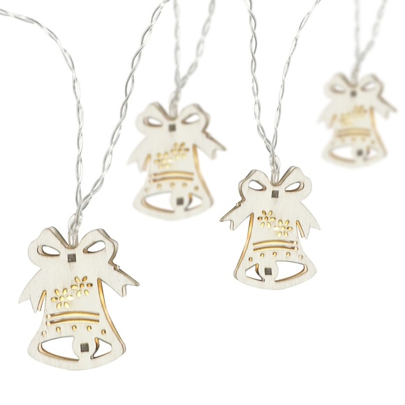 Battery Operated Christmas Lights - NIB - 3D Bells - Picture 4 of 4